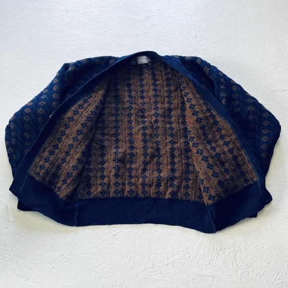 Lord & Taylor Kensington Collection Virgin Wool Sweater Mens Medium Italy Made - Picture 3 of 10